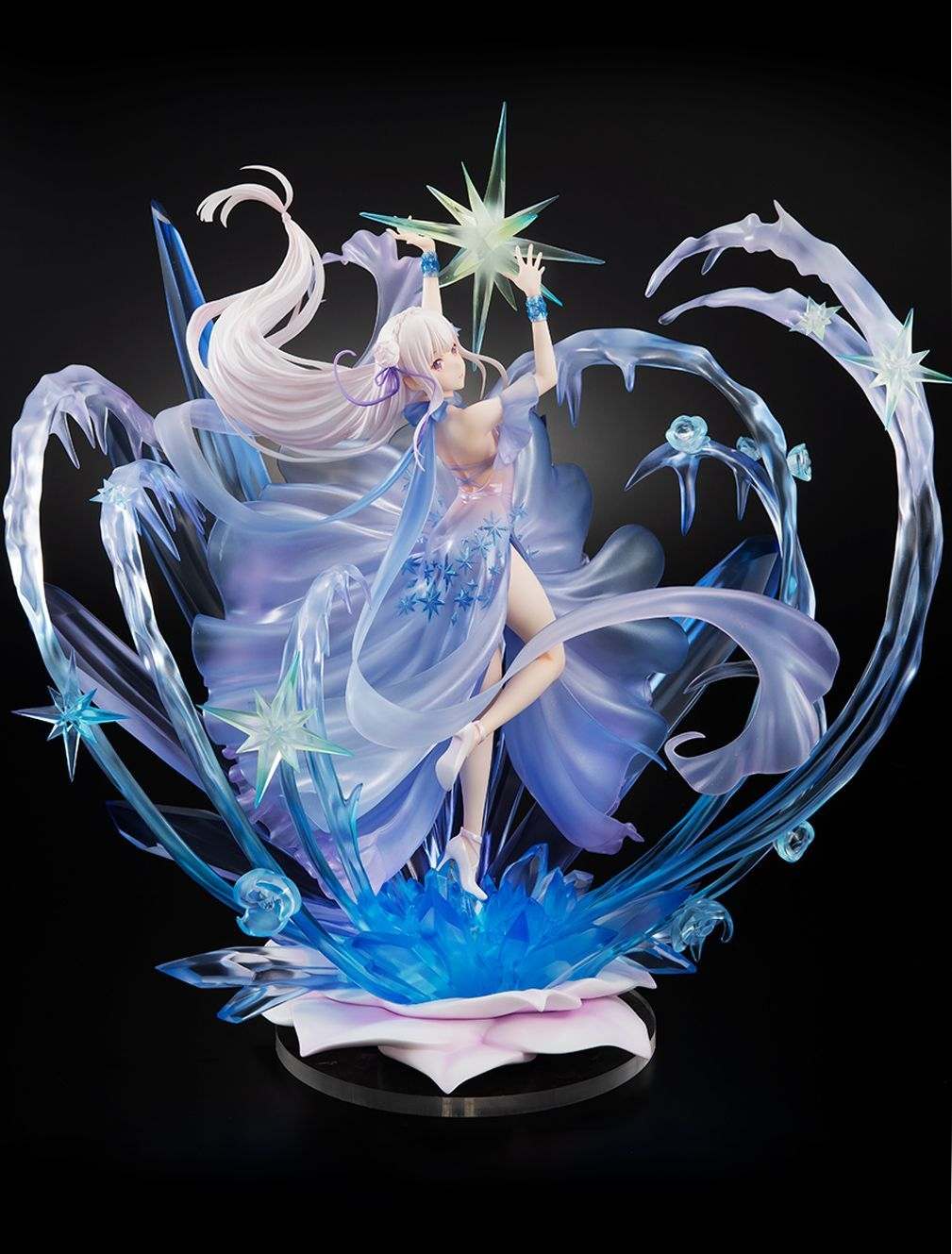 SSF Re:从零开始的异世界生活爱蜜莉雅水晶礼服Ver.手办
